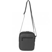 Τσαντάκι ώμου μαύρο ανδρικό Beverly Hills Polo Club Wall Street Shoulder Bag BH-8512