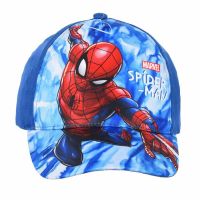 Καπέλο τζόκεϊ  καλοκαιρινό μπλε Marvel Spiderman