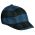 Καπέλο τζόκεϊ καρό Kangol Frontier Spacecap, μπλε, αριστερή όψη