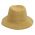 Καπέλο καλοκαιρινό μπεζ  Kangol Baron Trilby, πίσω όψη