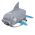 Σακίδιο πλάτης παιδικό Jaws ο καρχαρίας Trunki PaddlePak Jaws The Shark