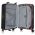 Βαλίτσα σκληρή μαύρη με 4 ρόδες μεσαία  Dielle PPL8  65 cm, εσωτερικό