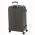 Βαλίτσα σκληρή μεσαία γκρι με 4 ρόδες Dielle 05N 60, πίσω όψη