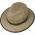 Καπέλο ανδρικό βαμβακερό καμβάς Stetson Canvas Traveller, πάνω όψη