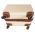 Hard Luggage Ecru With 4 Wheels Beverly Hills Polo Club BH-598 L