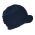 Καπέλο σκούφος πλεκτός με γείσο, μπλε
