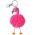 Μπρελόκ παιδικό φλαμίνγκο Stephen Joseph Pom Pom Critter Key Chains Flamingo
