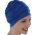 Σκουφάκι θάλασσας μονόχρωμο μπλε ρουά Lycra Swimming Cap Royal Blue