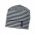 Καπέλο σκουφάκι μακό ριγέ γκρι - μαύρο με αντηλιακή προστασία Sterntaler Slouch Beanie Hat