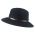 Winter Fedora Wool Hat Water Repellent Crushable Black