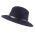 Winter Fedora Wool Hat Water Repellent Crushable Blue