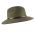 Winter Fedora Wool Hat Water Repellent Crushable Olive Green