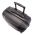 Βαλίτσα σκληρή μαύρη καμπίνας με 4 ρόδες Titan Xenon Trolley S Black, επάνω όψη