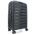 Medium Hard Expandable Luggage 4 Wheels Titan Limit Spinner Black