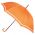 Ομπρέλα μεγάλη αυτόματη γυναικεία μονόχρωμη πορτοκαλί αντηλιακή Vogue