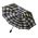 Automatic Open - Close Folding Ubrella Knirps T.200 Duomatic Check Black