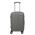 Βαλίτσα σκληρή μικρή ασημί με 4 ρόδες Rain 4W RB9028 Luggage Silver