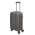 Cabin Hard Luggage 4 Wheels Rain RB9028 Silver