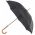 Ομπρέλα ανδρική μεγάλη αυτόματη μαύρη Ferré‎ Stick Umbrella Black.