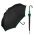 Ομπρέλα μεγάλη αυτόματη μαύρη με ρέλι United Colors of Benetton Long Stick Umbrella Black.