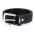 Leather Belt Aeronautica Militare AM 400 Black