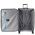 Βαλίτσα μαλακή μεσαία γκρι επεκτάσιμη  με 4 ρόδες Echolac Soft Luggage Grey, εσωτερικό.