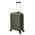 Βαλίτσα σκληρή καμπίνας επεκτάσιμη  γκρι ανθρακί  με 4 ρόδες Rain 4W Εxpandable RB8083 Luggage 55 cm Anthracite.
