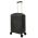 Cabin Hard Expandable Luggage With 4 Wheels Rain RB8083 55 cm Black