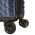 Cabin Hard Expandable Luggage 4 Wheels Rain RB9008 Blue