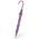 Ομπρέλα γυναικεία μεγάλη μωβ Gabol Ladies Jasmine Stick Umbrella Purple.