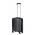 Βαλίτσα σκληρή μικρή επεκτάσιμη ανθρακί με 4 ρόδες Dielle 91 Expandable Luggage 4W 55 Anthracite.