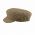 Καπέλο τραγιάσκα χειμερινό καρό γκρι Kangol Tweed Mau Cap Grey