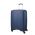 Large Hard Expandable Luggage 4 Wheels  Verage Diamond  Dark Blue