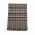 Κασκόλ καρώ γκρι Pierre Quioc Scarf Checked Grey