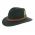Καπέλο ανδρικό χειμερινό μάλλινο λαδί  με δερμάτινο λουράκι  Stetson Traveller Vitafelt Olive Green