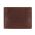 Leather Horizontal Wallet Camel Active Como Cognac