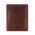 Leather Vertical Wallet Camel Active Como Cognac