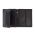 Leather Vertical Wallet Camel Active Como Black