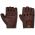 Γάντια ανδρικά δερμάτινα με κομμένα δάχτυλα καφέ Stetson Summer Gloves Goat Nappa  Brown