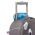 Kids Trolley Luggage Affenzahn Dylan The Dog