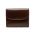 Leather Small Wallet Marta Ponti Tagus Cognac