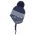 Knitted Beanie Hat With Pom - Pon Sterntaler Blue