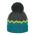Καπέλο σκουφάκι παιδικό πλεκτό ζακάρ  χειμερινό με πομ - πον Sterntaler Slouch Beanie Hat