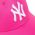 Summer Cotton Women's Cap New York Yankees New Era 9Forty Fashion Essential Fuchsia