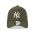 Καπέλο τζόκεϊ χακί - άσπρο New York Yankees New Era League Essential 940 A-Frame Trucker Neyyan Khaki / White