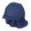 Καπέλο τζόκεϊ καλοκαιρινό μπλε βαμβακερό με μπαντάνα και αντηλιακή προστασία Sterntaler
