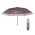 Women's Folding Automatic Eco Friendly Umbrella Perletti Brown