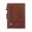 Leather Vertical Wallet Camel Active Trapani Credit Card Slider S 318-702-22 Cognac