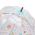 Ladies' Manual Transparent Stick Umbrella Djeco  Little Flowers