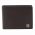 Leather Horizontal Wallet Dakar Wave DKB1105R Brown